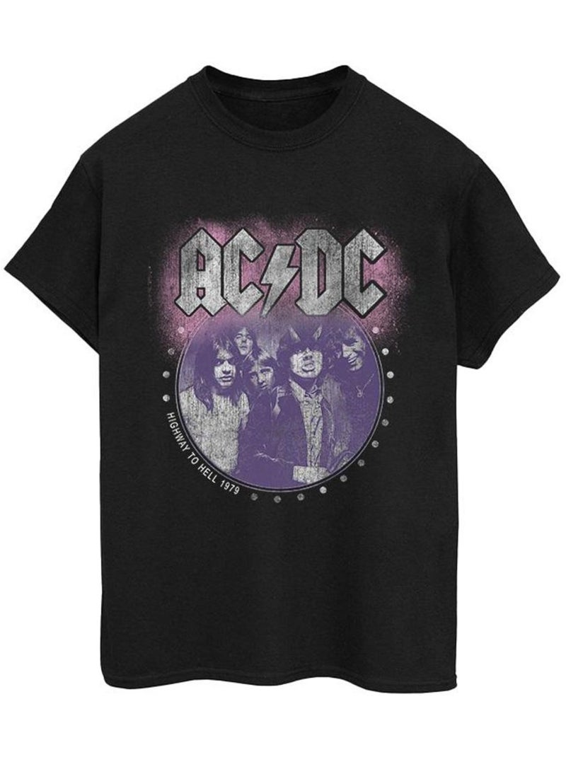 AC/DC - T-shirt HIGHWAY Noir - Kiabi