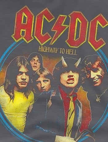 AC/DC - T-shirt HIGHWAY TO HELL
