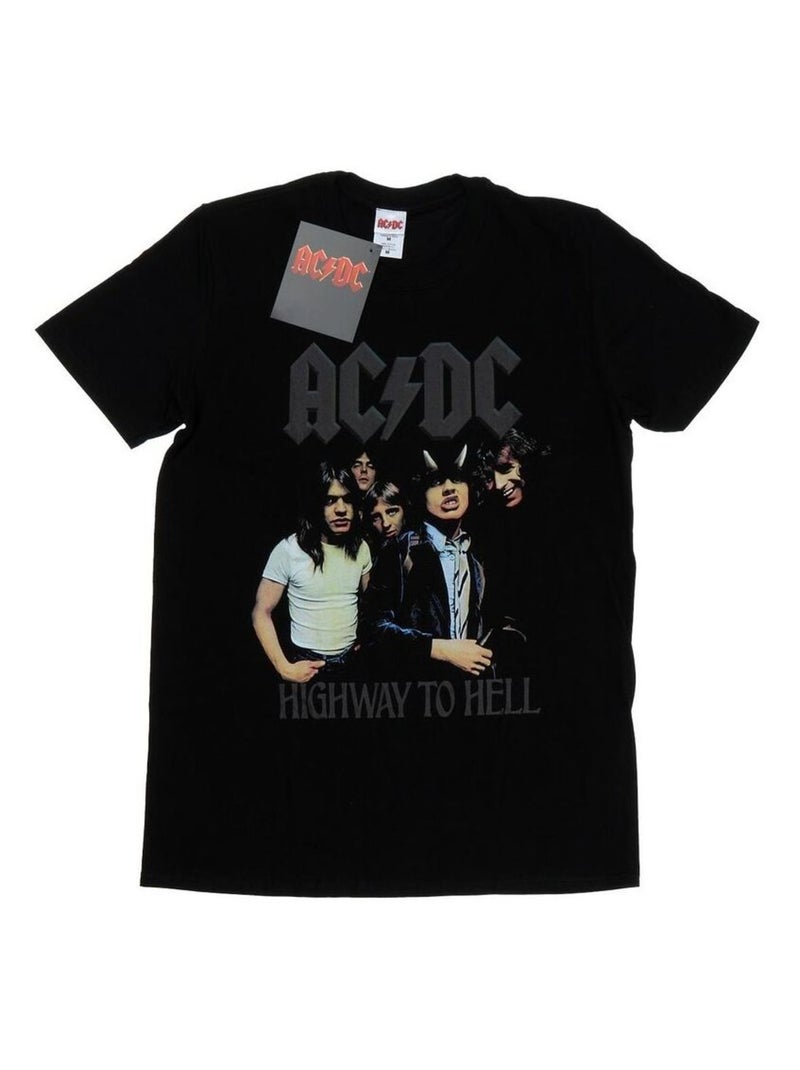 AC/DC - T-shirt HIGHWAY TO HELL Noir - Kiabi