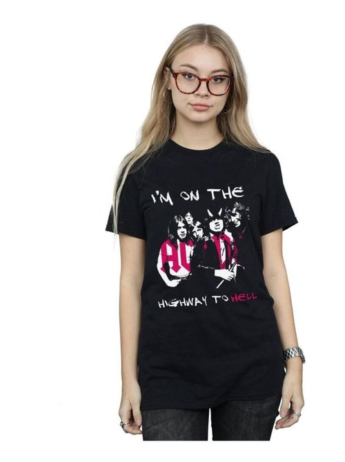 AC/DC - T-shirt I'M ON THE HIGHWAY TO HELL - Kiabi AC/DC - T-shirt I'M ON THE HIGHWAY TO HELL - Kiabi