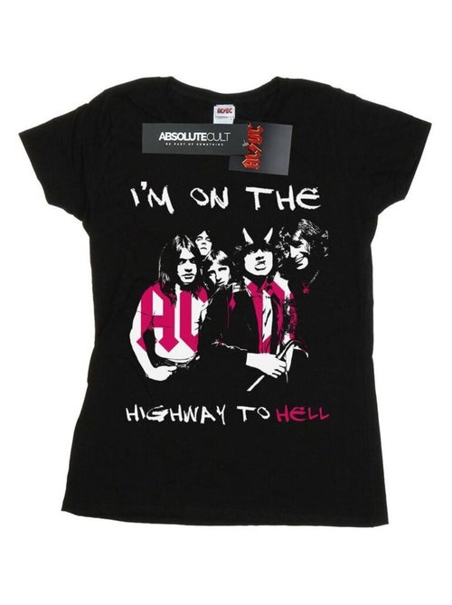 AC/DC - T-shirt I'M ON THE HIGHWAY TO HELL - Kiabi AC/DC - T-shirt I'M ON THE HIGHWAY TO HELL - Kiabi