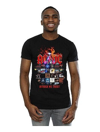 AC/DC - T-shirt IN ROCK WE TRUST