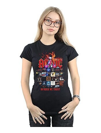 AC/DC - T-shirt IN ROCK WE TRUST