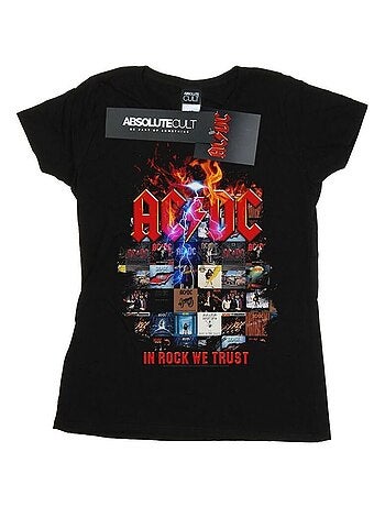 AC/DC - T-shirt IN ROCK WE TRUST