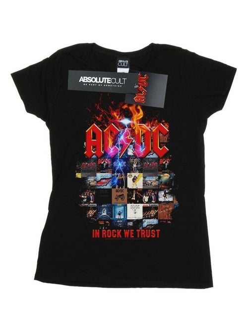 AC/DC - T-shirt IN ROCK WE TRUST - Kiabi AC/DC - T-shirt IN ROCK WE TRUST - Kiabi