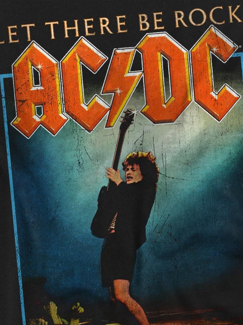 AC/DC - T-shirt LET THERE BE ROCK Noir - Kiabi