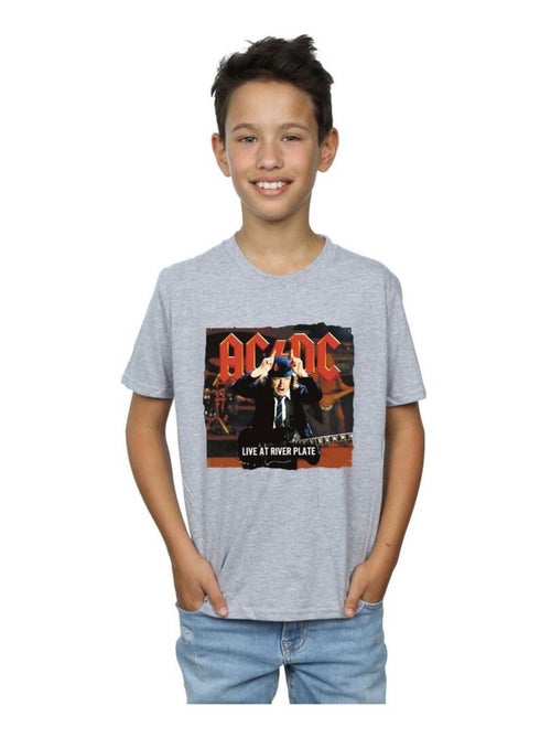 AC/DC - T-shirt LIVE AT RIVER PLATE COLUMBIA RECORDS - Kiabi