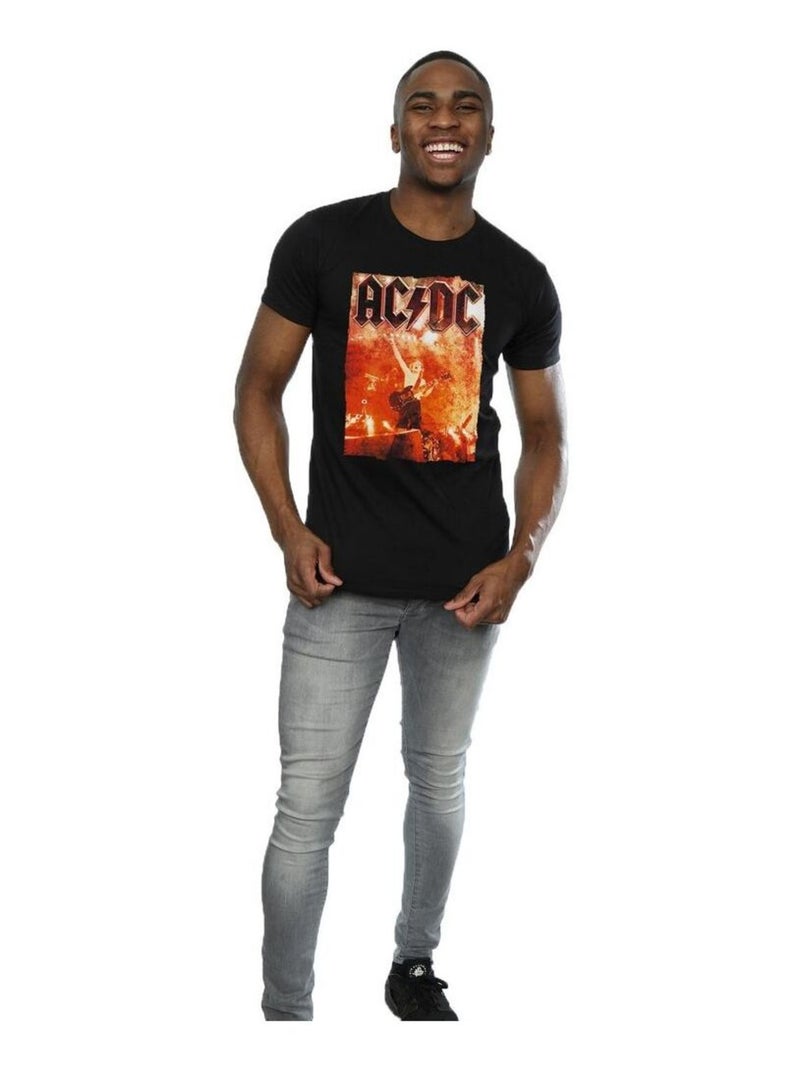 AC/DC - T-shirt LIVE AT RIVER PLATE Noir - Kiabi
