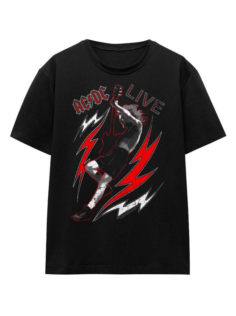 AC/DC - T-shirt LIVE Noir - Kiabi