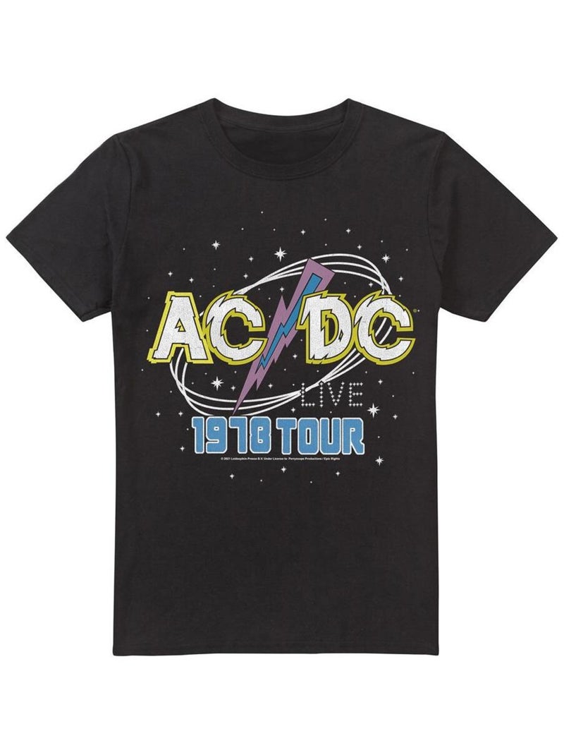 AC/DC - T-shirt LIVE Noir - Kiabi