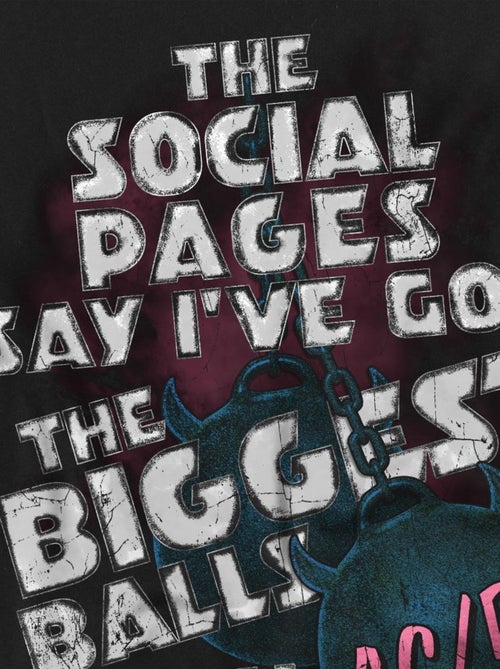 AC/DC - T-shirt manches courtes BIG BALLS - Kiabi