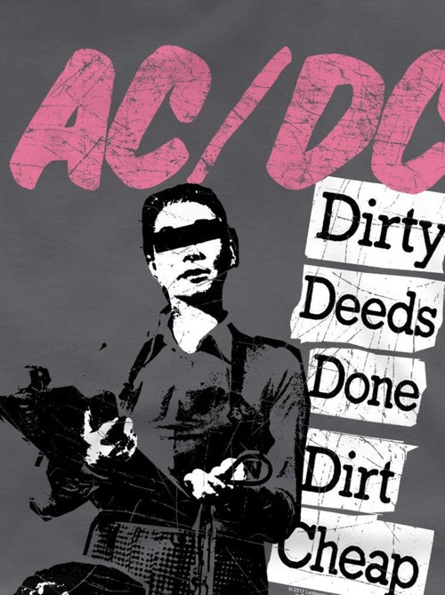 AC/DC - T-shirt manches courtes DIRTY DEEDS - Kiabi