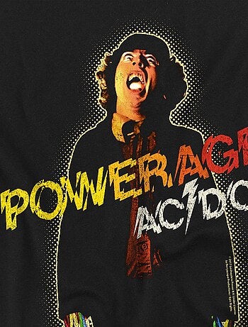 AC/DC - T-shirt manches courtes POWERAGE