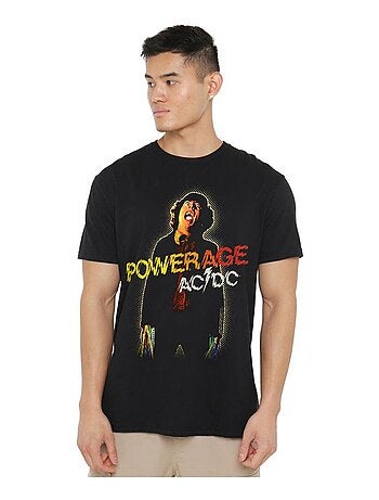AC/DC - T-shirt manches courtes POWERAGE