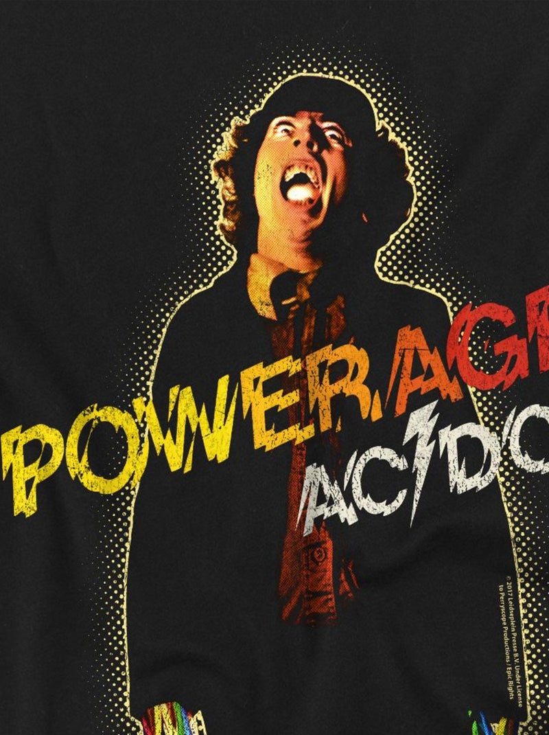 AC/DC - T-shirt manches courtes POWERAGE Noir - Kiabi