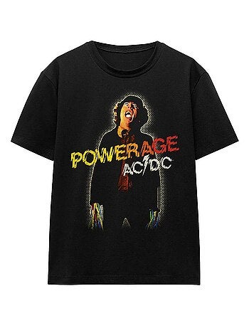 AC/DC - T-shirt manches courtes POWERAGE