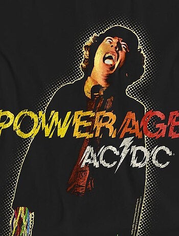 AC/DC - T-shirt manches courtes POWERAGE