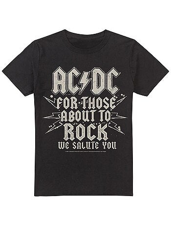 AC/DC - T-shirt manches courtes SALUTE