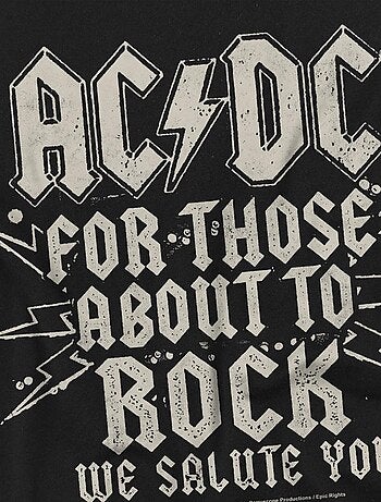 AC/DC - T-shirt manches courtes SALUTE