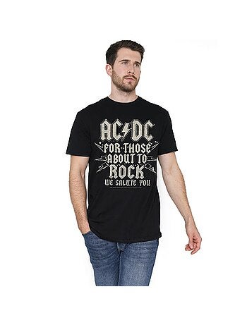 AC/DC - T-shirt manches courtes SALUTE