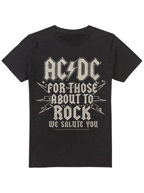 AC/DC - T-shirt manches courtes SALUTE - Kiabi
