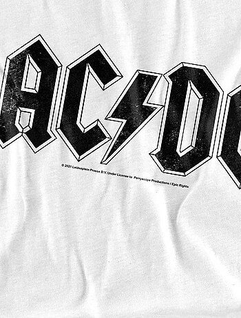 AC/DC - T-shirt manches longues motif logo