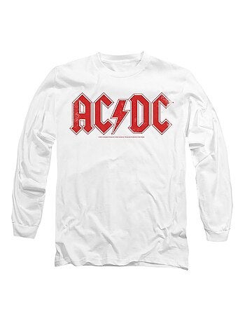 AC/DC - T-shirt manches longues motif logo