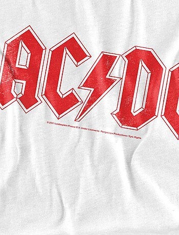 AC/DC - T-shirt manches longues motif logo