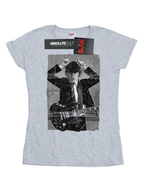 AC/DC - T-shirt motif Angus Young motif/style Photo - Kiabi AC/DC - T-shirt motif Angus Young motif/style Photo - Kiabi