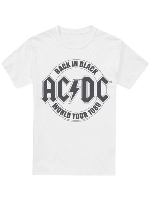 AC/DC - T-shirt motif emblème TOUR - Kiabi