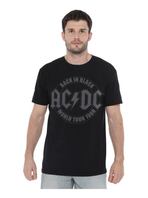 AC/DC - T-shirt motif emblème TOUR - Kiabi