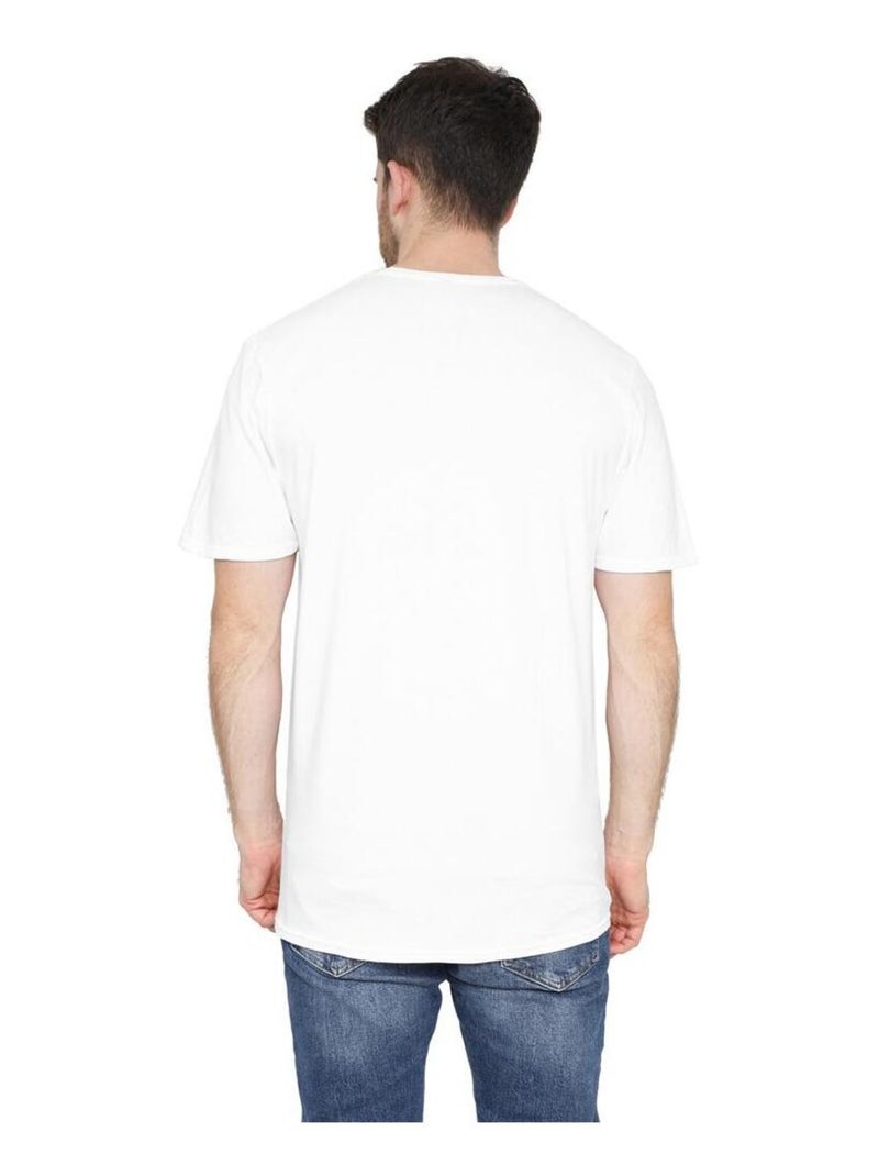 AC/DC - T-shirt motif logo BACK IN BLACK Blanc - Kiabi