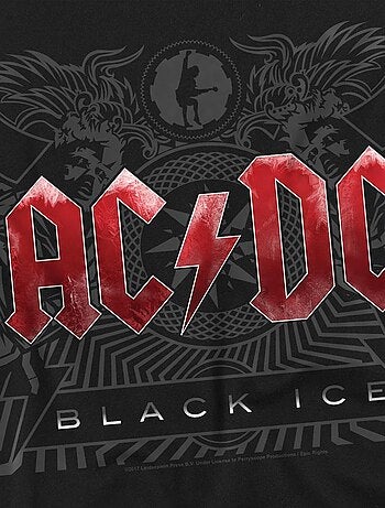 AC/DC - T-shirt motif logo BLACK ICE