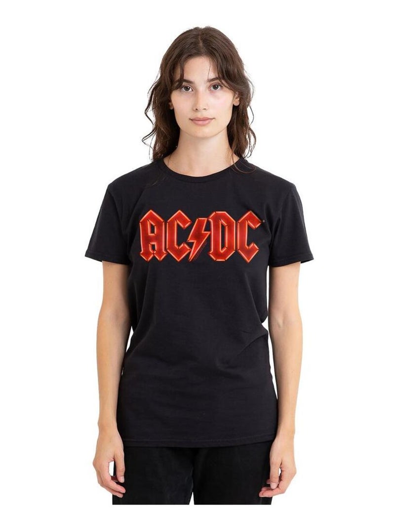 AC/DC - T-shirt motif logo PWR-UP Noir - Kiabi