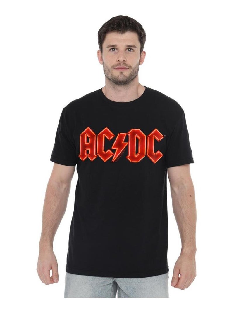 AC/DC - T-shirt motif logo PWR-UP Noir - Kiabi