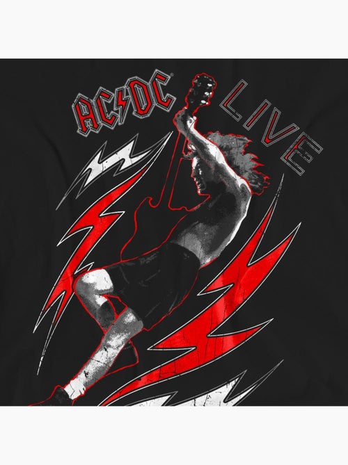 AC/DC - T-shirt motif sur l'avant LIVE - Kiabi