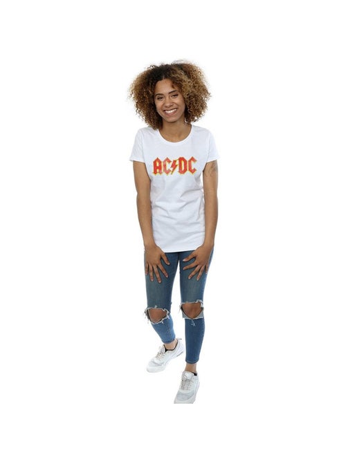 AC/DC - T-shirt motif/style logo DISTRESSED - Kiabi AC/DC - T-shirt motif/style logo DISTRESSED - Kiabi