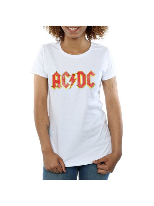 AC/DC - T-shirt motif/style logo DISTRESSED - Kiabi AC/DC - T-shirt motif/style logo DISTRESSED - Kiabi
