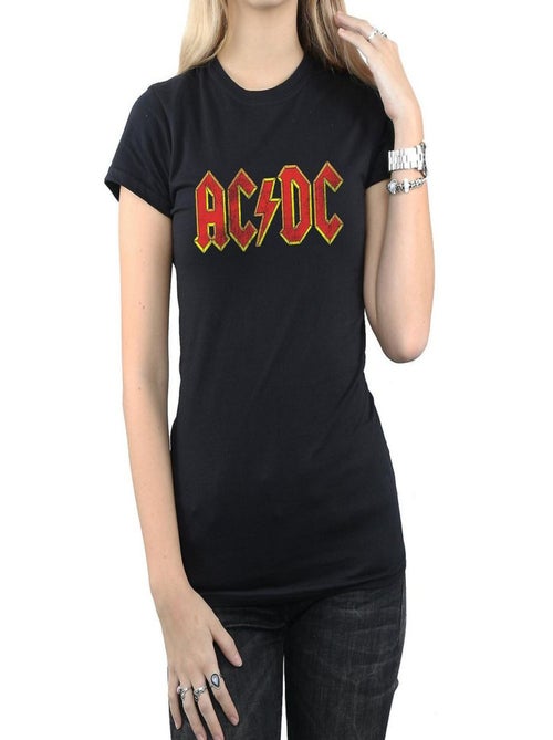 AC/DC - T-shirt motif/style logo DISTRESSED - Kiabi AC/DC - T-shirt motif/style logo DISTRESSED - Kiabi