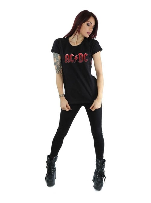 AC/DC - T-shirt motif/style Logo glace - Kiabi