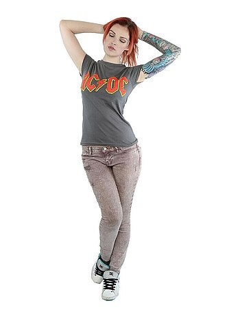 AC/DC - T-shirt motif/style logo