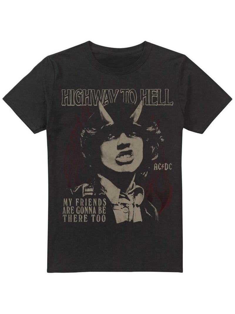 AC/DC - T-shirt MY FRIENDS Noir - Kiabi