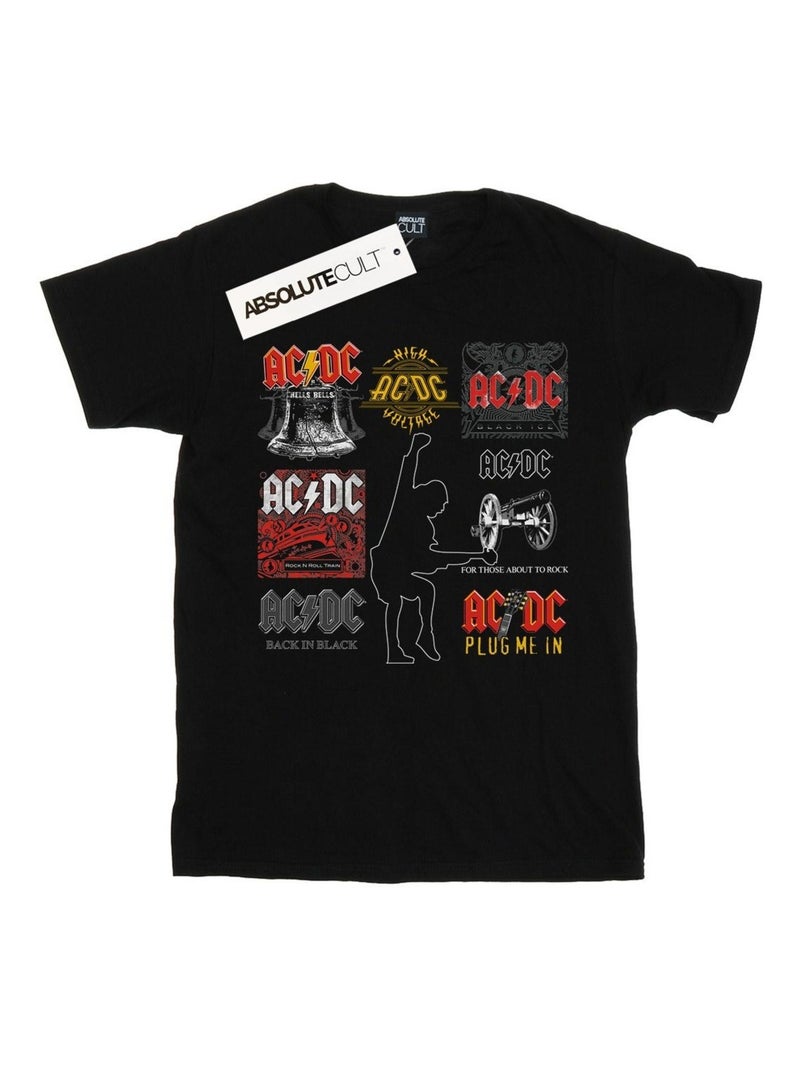 AC/DC - T-shirt Noir - Kiabi