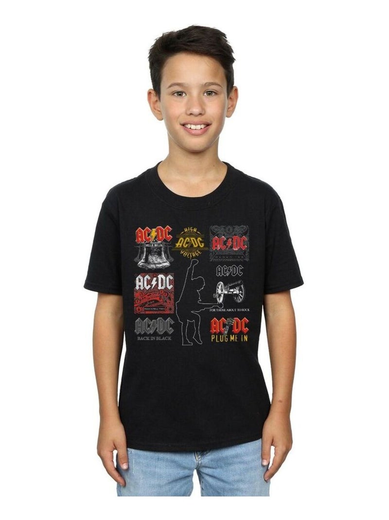 AC/DC - T-shirt Noir - Kiabi