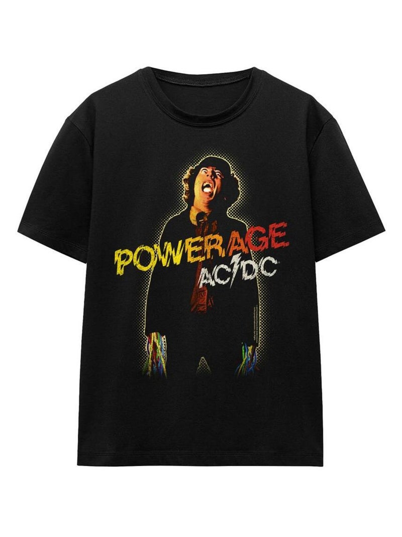 AC/DC - T-shirt POWERAGE Noir - Kiabi