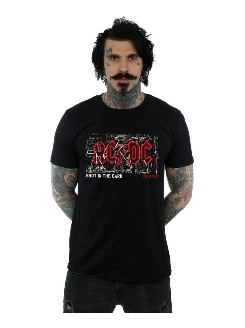 AC/DC - T-shirt PWR-Là-Haut Noir - Kiabi