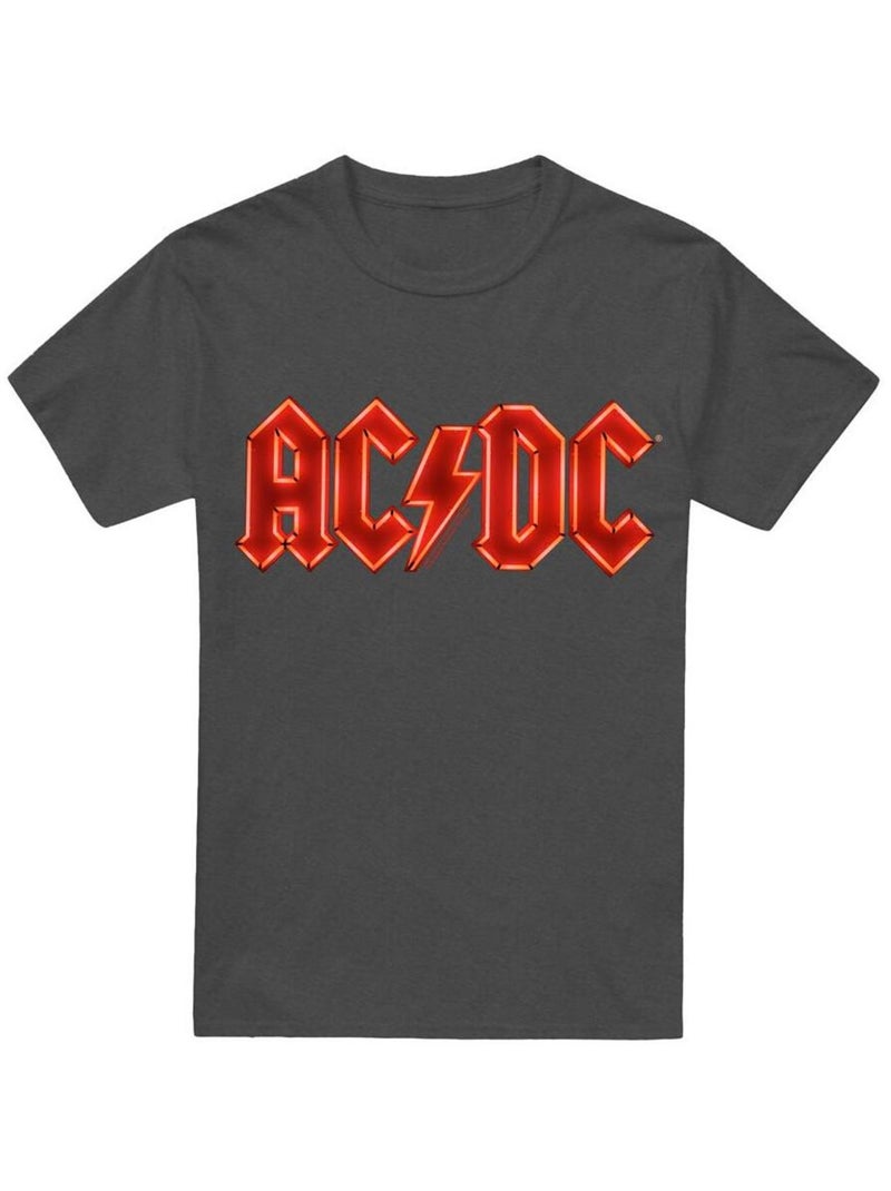 AC/DC - T-shirt PWR-UP Gris Noir - Kiabi