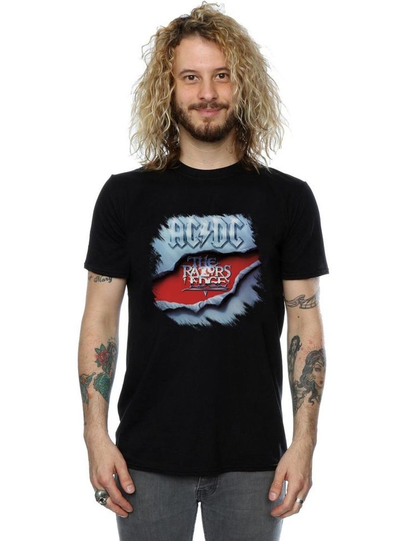 AC/DC - T-shirt RAZOR'S EDGE Noir - Kiabi