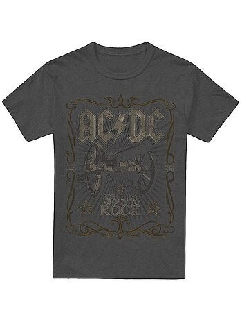 AC/DC - T-shirt ROCK LABEL
