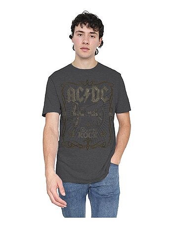 AC/DC - T-shirt ROCK LABEL